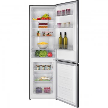 Robin Ψυγειοκαταψύκτης 253lt Total NoFrost Υ180xΠ55xΒ60εκ. Inox RB-286